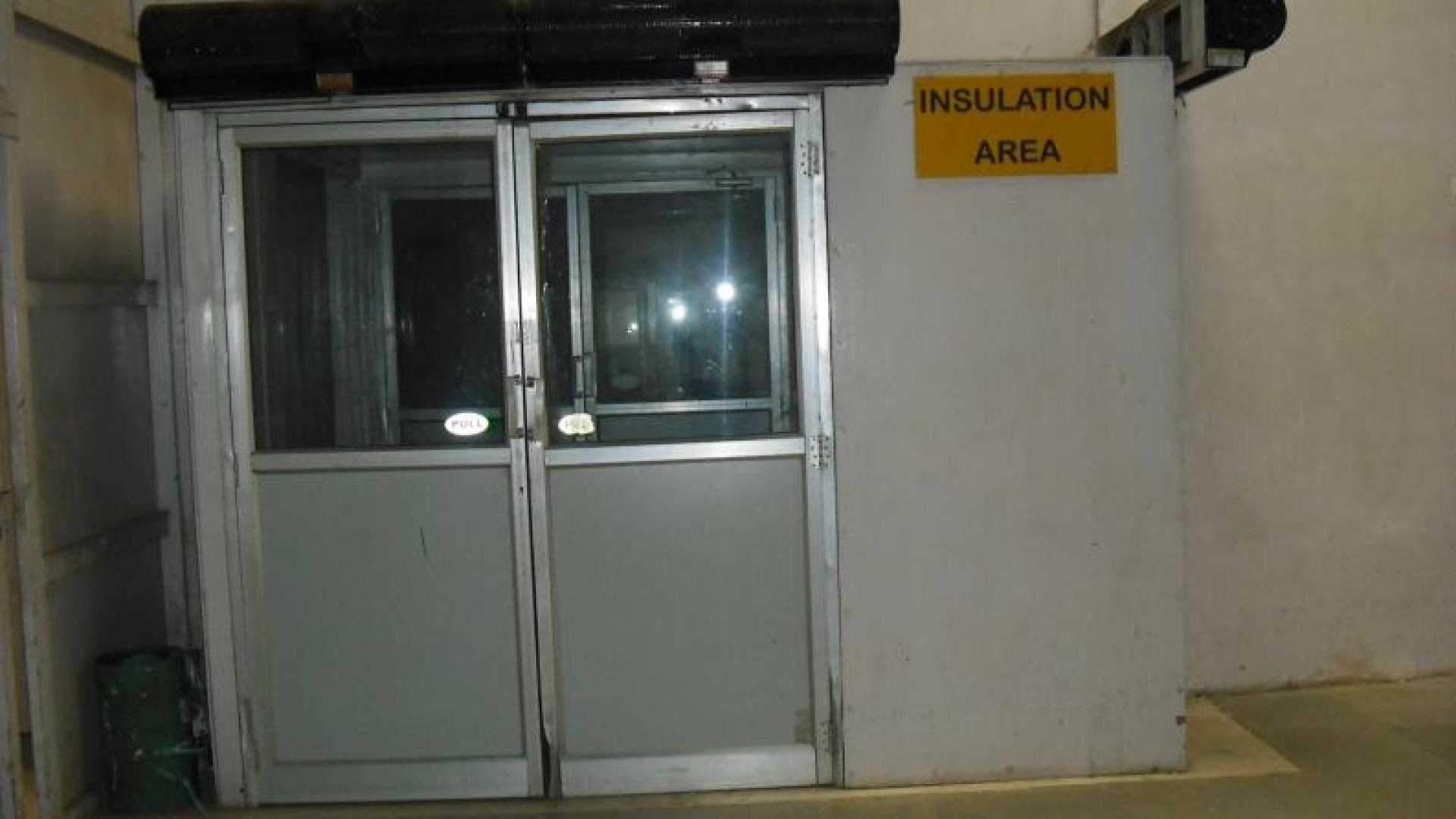 Dust Free Pressurized (3/4mm Positive Pressure) Insulation Area